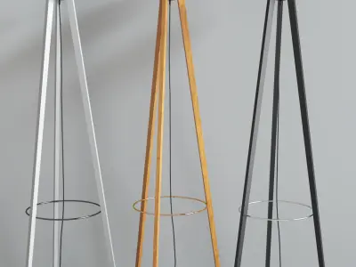 Floor light 01 3D model