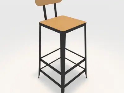 Collection Bar Stool 1 3D Model Pack