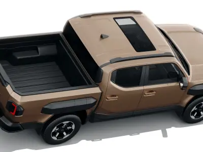  Kia Tasman 2025 with interior 