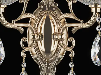 701621 Fiocco Osgona Sconce 3D model