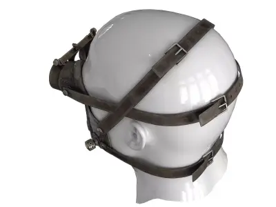 Postapocaliptico Mask v2 Low-poly 3D model