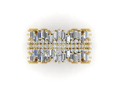 Jewelry ring 374 3D print model