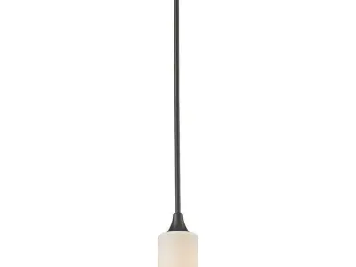 Seeber 1 - Light Single Cylinder Pendant - 2 Colour Free 3D model