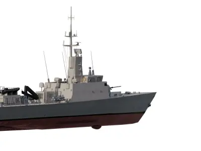 Patrol vessel 3D model