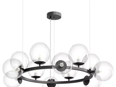 Odeon light modern Tovi chandelier 3D model