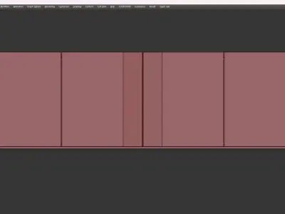 SIDEBOARD EVERSON Low-poly 3D model