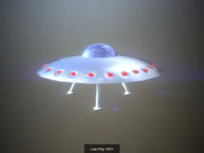 Game Ready Space Toys 3D Model Pack