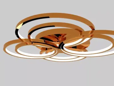 Beautiful chandelier  3D model