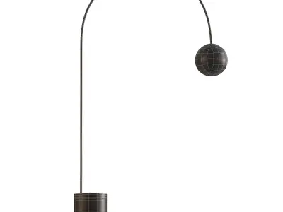 Noemie Arc Floor Lamp 3D model