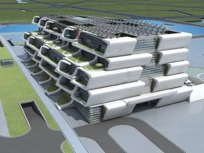 Cityscape 1 3D model