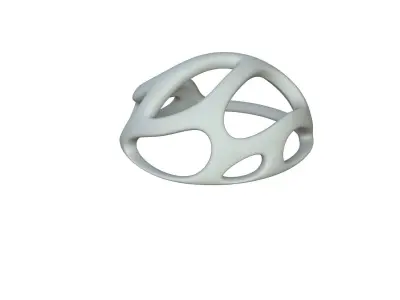 SciFi Cube Object No 46292 Low Poly Shape Low-poly 3D model