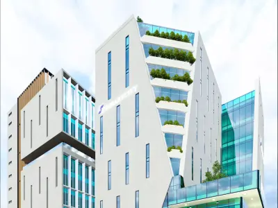 Office Building - 01 3D model