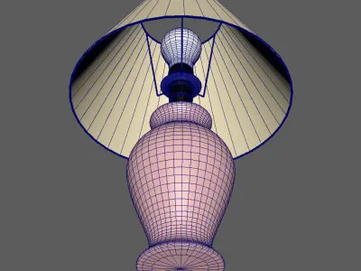 Living Room Lamp 3D model