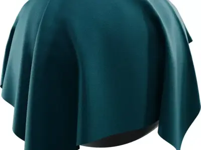 Premium Teal Microsuede Fabric  Texture