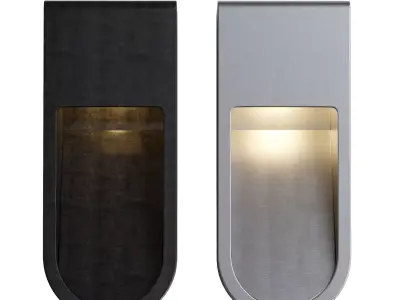 Kyoto Long Sconce Low-poly 3D model