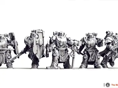 Black Knights - Assault Squad 3D print model