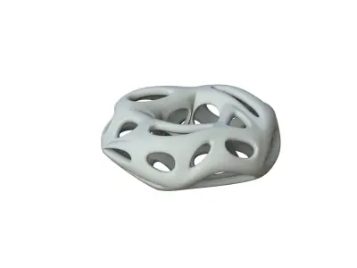 SciFi Cube Object No 18147 Low Poly Shape Texture