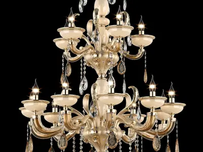 MD 89376-42 Osgona Chandelier 3D model