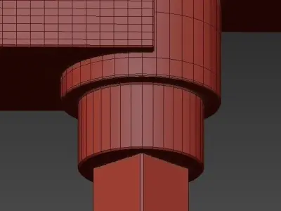 LED COB Track Rail Light AC85 265V 3D model