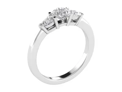 Women Ring  Render 3dm STL OBJ FBX TXT Details 3D print model 19