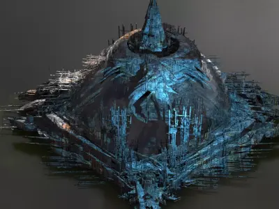 Locust Ocean facility chamber 3D model