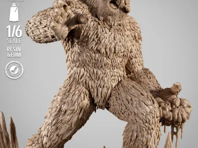 STAR WARS Wampa Sculpture 3D print model