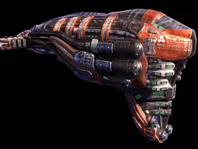 USTC Polaris Axiom - 4K-8K Materials 3D model