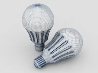 LED BULB 3D model