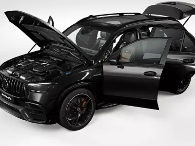 2024 Mercedes-Benz GLE 63 S AMG 3D model