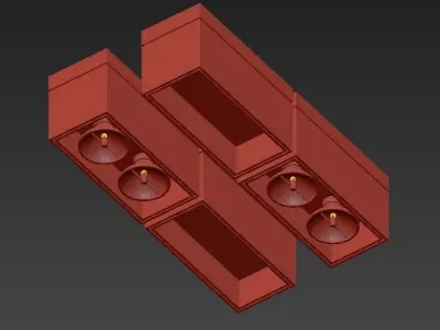 Kreon three bricks 3D model