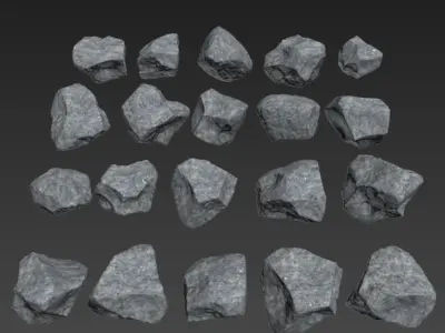 landscaping stone 3D model