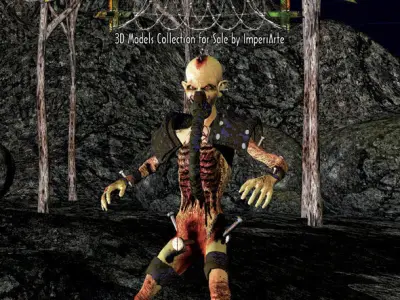 Oldman Doomed 3D model