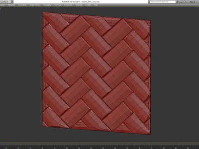 Wall Panel Decoration 3d model Low-poly 3D model