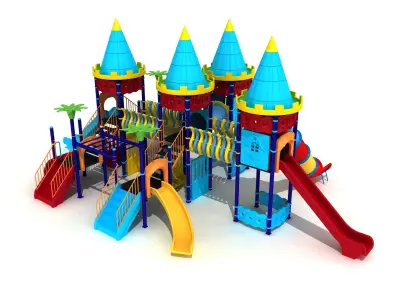  Huge Metal Playpen 25 3D model