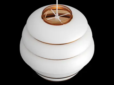 Pendant Lamp ARTEK  A331 Beehive 3D model