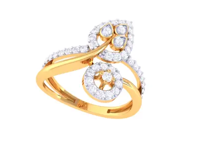   Women Ring MTL 3dm STL OBJ FBX Details 3D print model buy
