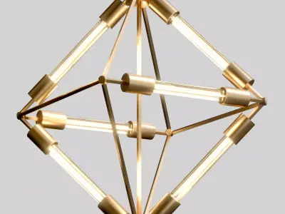 RH chandelier 3D model