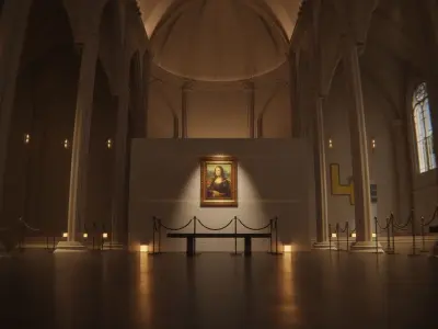 Art Gallery 3D model get