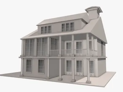 House 3D Model 3D model