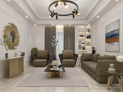 Living Room  3D model