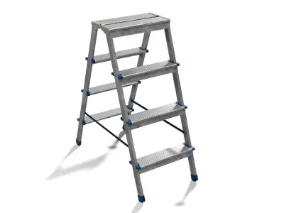 Ladder 01 PBR Low-poly 3D model