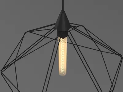 Hanging Ceiling Lamp 6 3D model