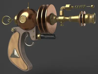 Fantasy Gun 15 3D model