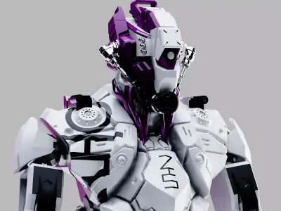 Mecha or Robot Scifi inspired  3D model