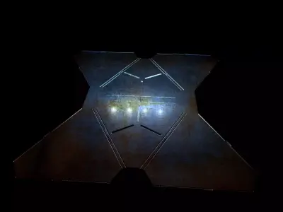  sci fi paneling  3D model