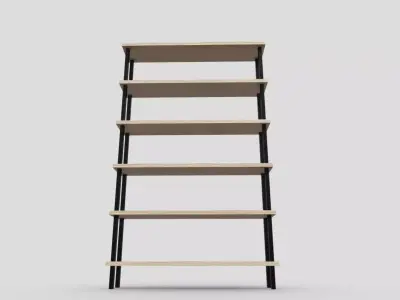 Basic Shelve Free low-poly 3D model