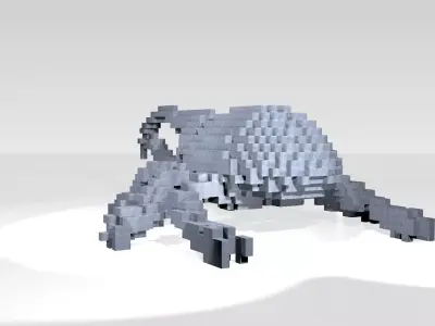 Hercules Voxel 3D model