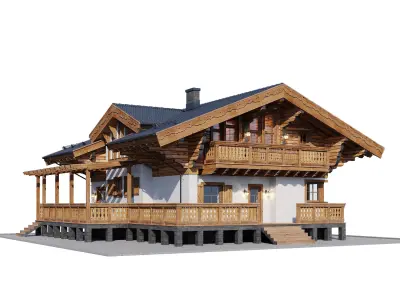 Eco wood v6 3D model