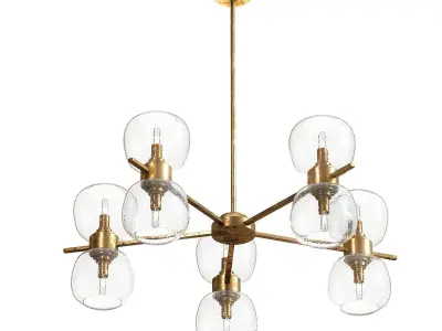 Crate and Barrel - Pearson Chandelier 3D model