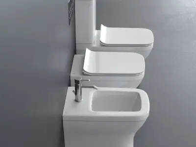 Noken Forma WC Low-poly 3D model